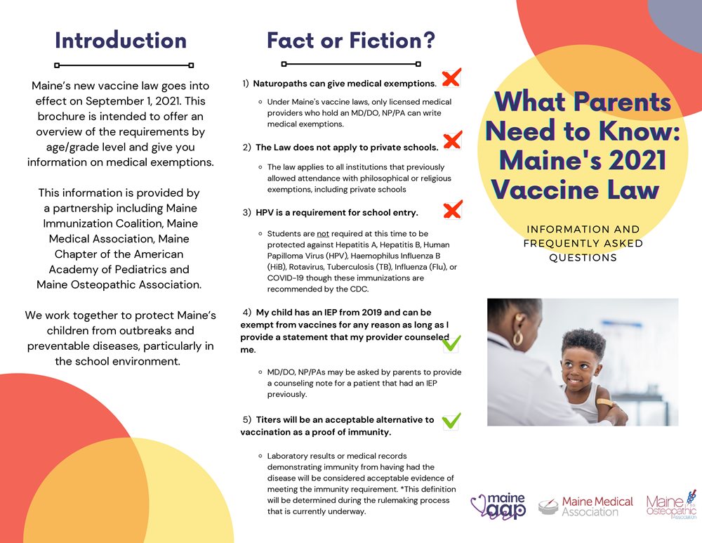 What Your Child Needs For Vaccines May 2021