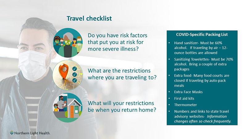 COVID-Related Travel Checklist