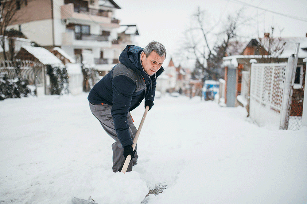Can snow shoveling put your heart at risk?