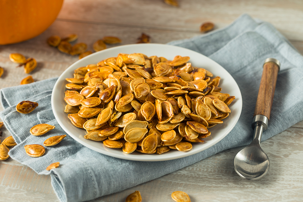 Pumpkin seeds pack a healthy punch