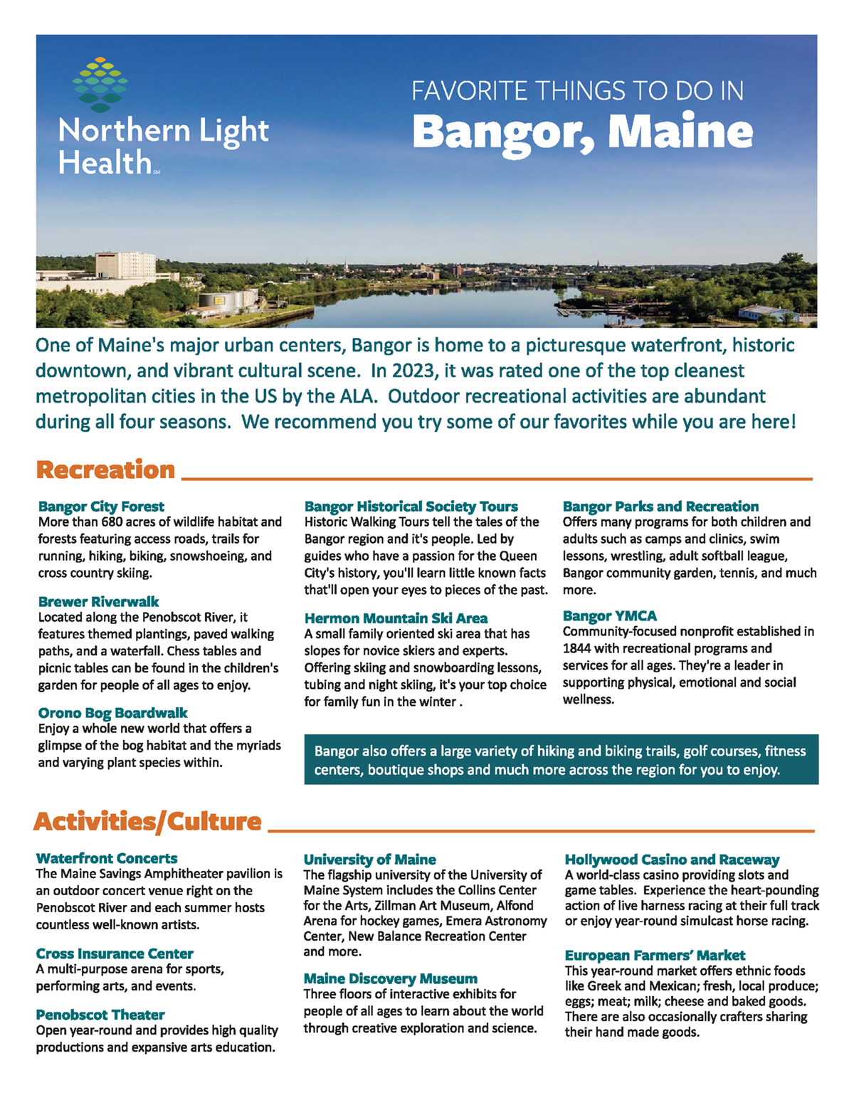 Life at EMMC Northern Light Health