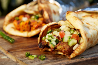 Tandoori Chicken Pita