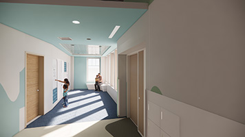 Acadia Hospital Rendering Library Thumbnail
