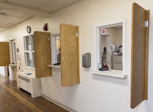 Medication Management windows at Northern Light Addiction Care