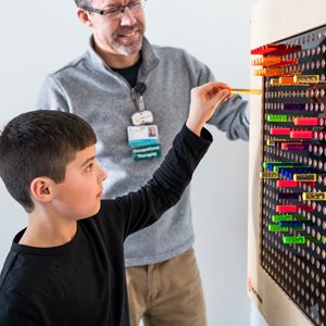 Image of child in Pediatric Behavioral Day Treatment Occupational Therapy