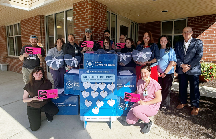  Stanley Subaru provides warmth and support for patients living with cancer