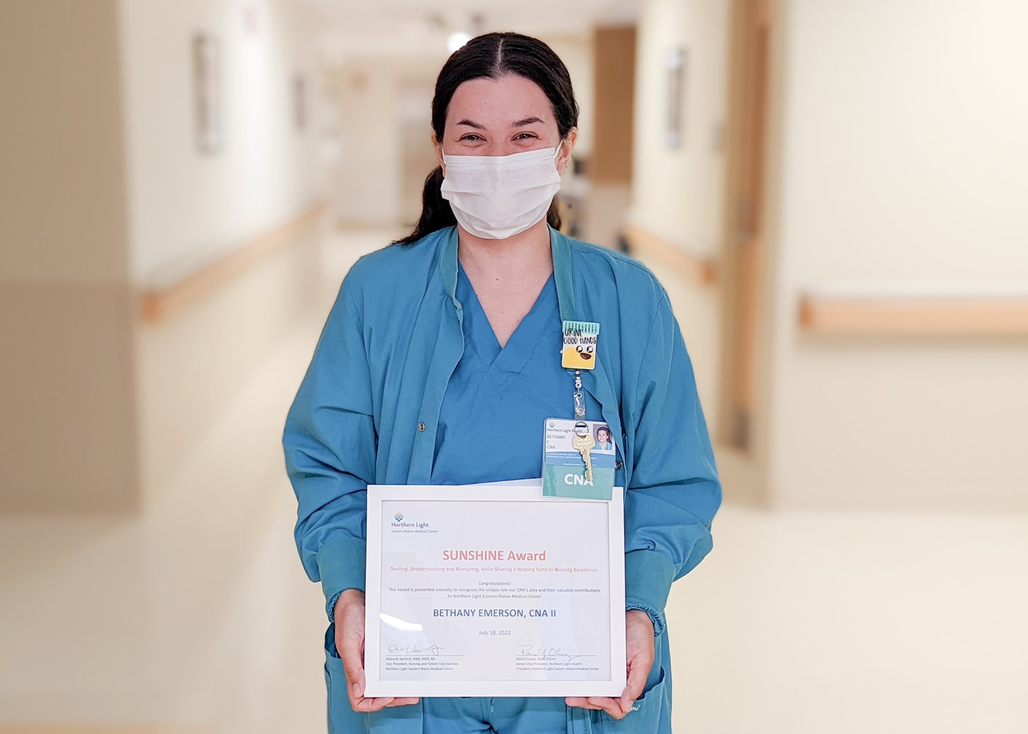 The SUNSHINE Award Recipients Northern Light Health